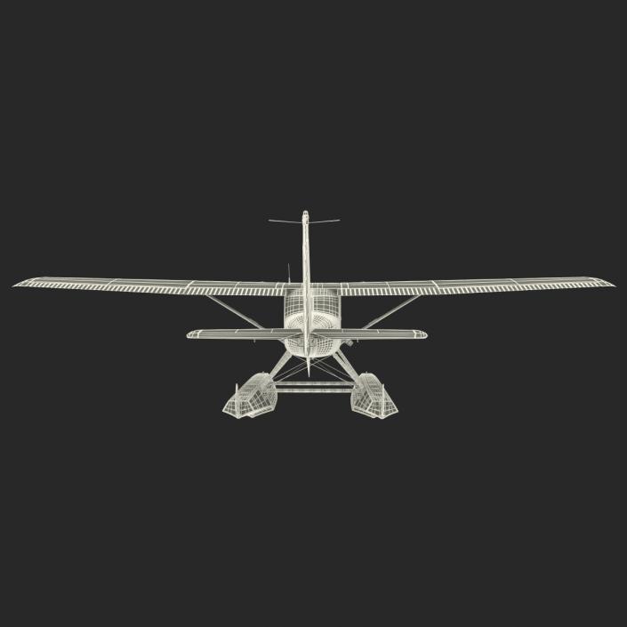 Cessna 150 Seaplane 3D model