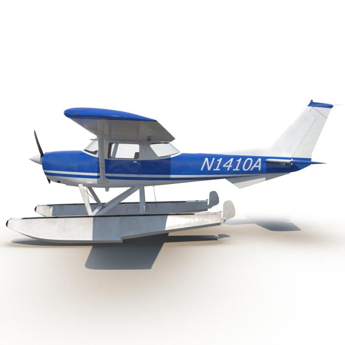 Cessna 150 Seaplane 3D model