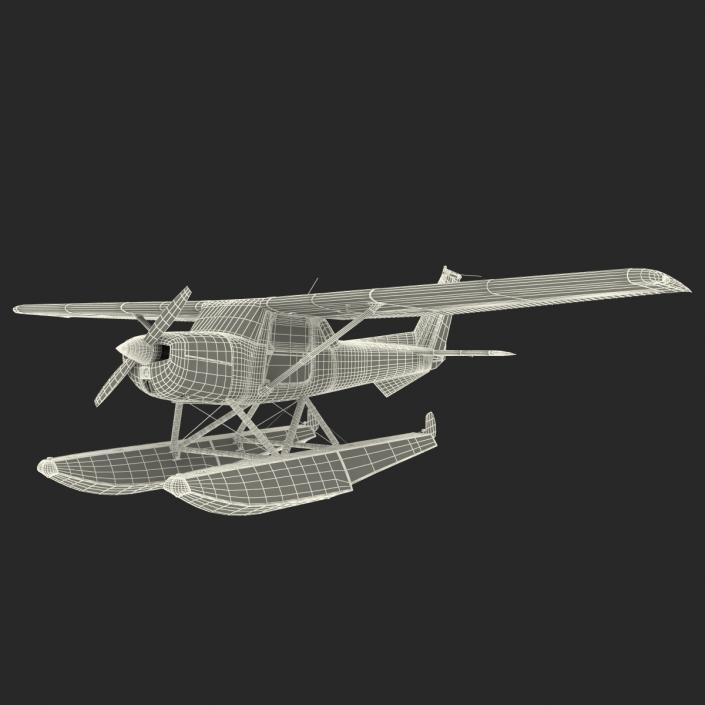 Cessna 150 Seaplane 3D model