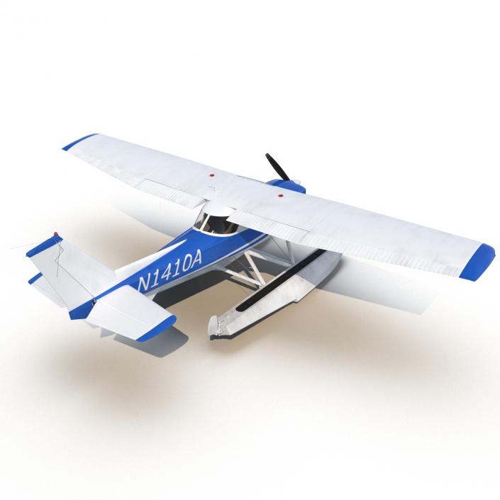 Cessna 150 Seaplane 3D model