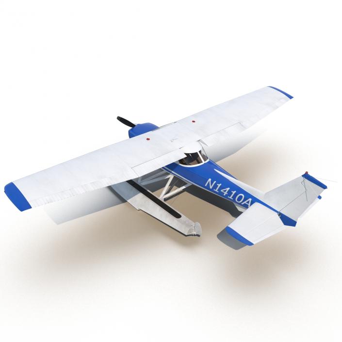 Cessna 150 Seaplane 3D model