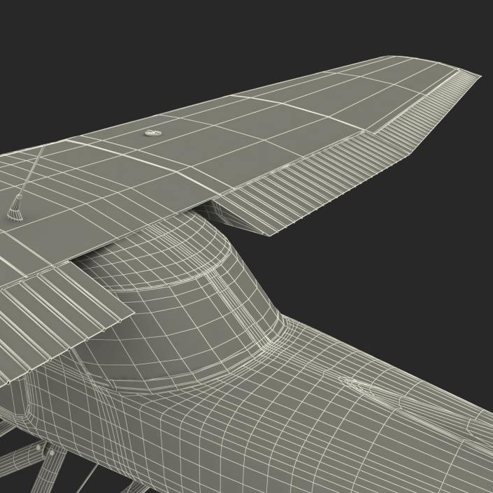 Cessna 150 Seaplane 3D model