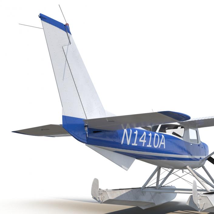 Cessna 150 Seaplane 3D model