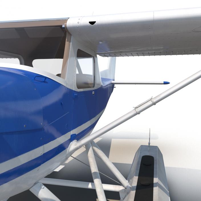 Cessna 150 Seaplane 3D model