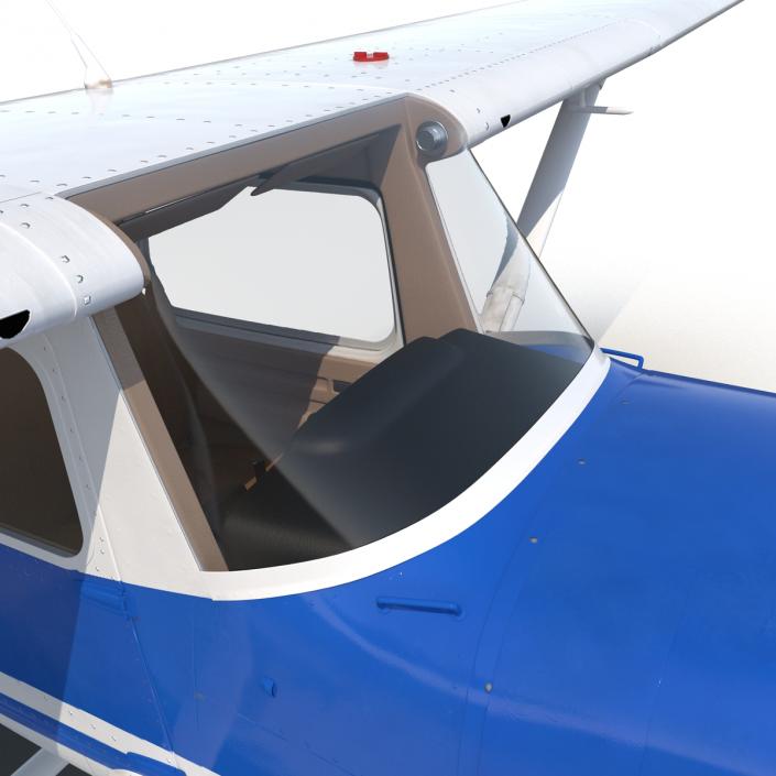 Cessna 150 Seaplane 3D model