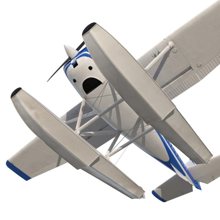 Cessna 150 Seaplane 3D model