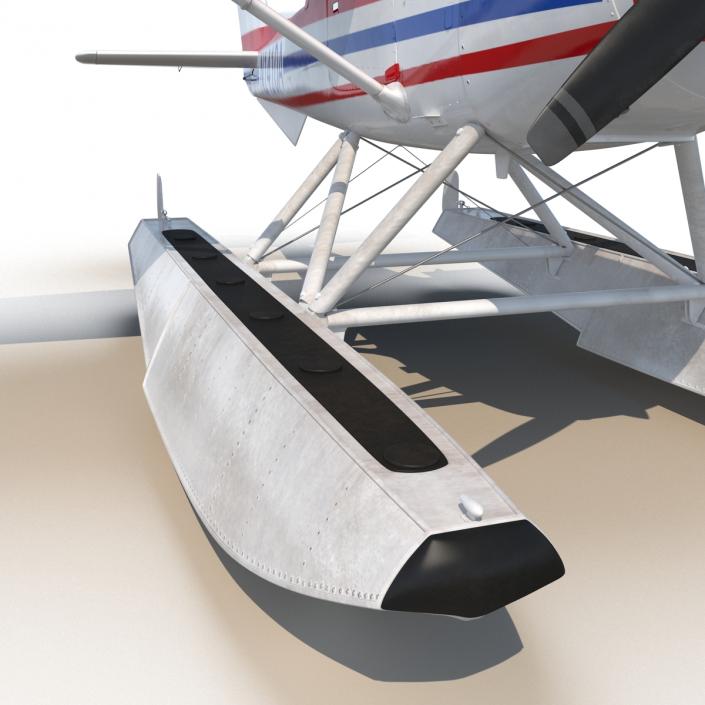 3D Cessna 150 Seaplane 2