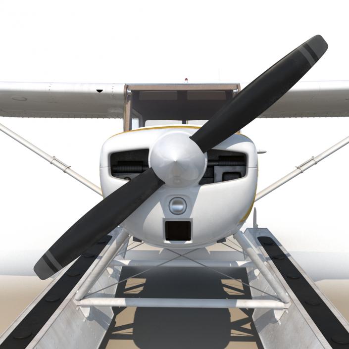 3D Cessna 150 Seaplane 3