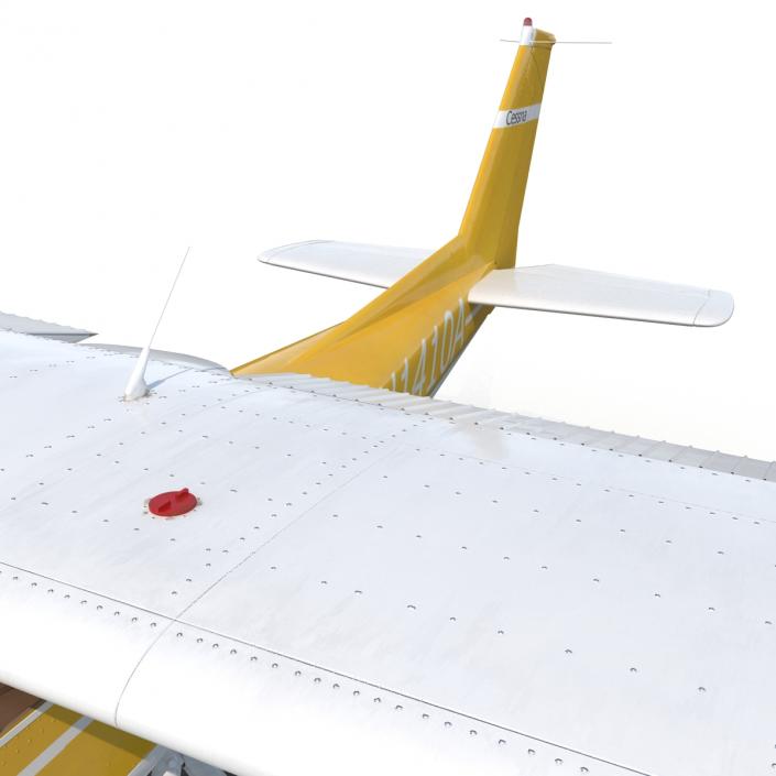 3D Cessna 150 Seaplane 3