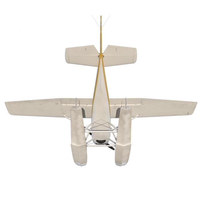 3D Cessna 150 Seaplane 3