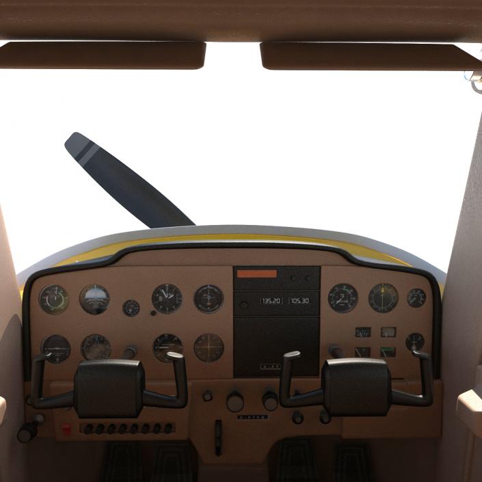 3D Cessna 150 Seaplane 3