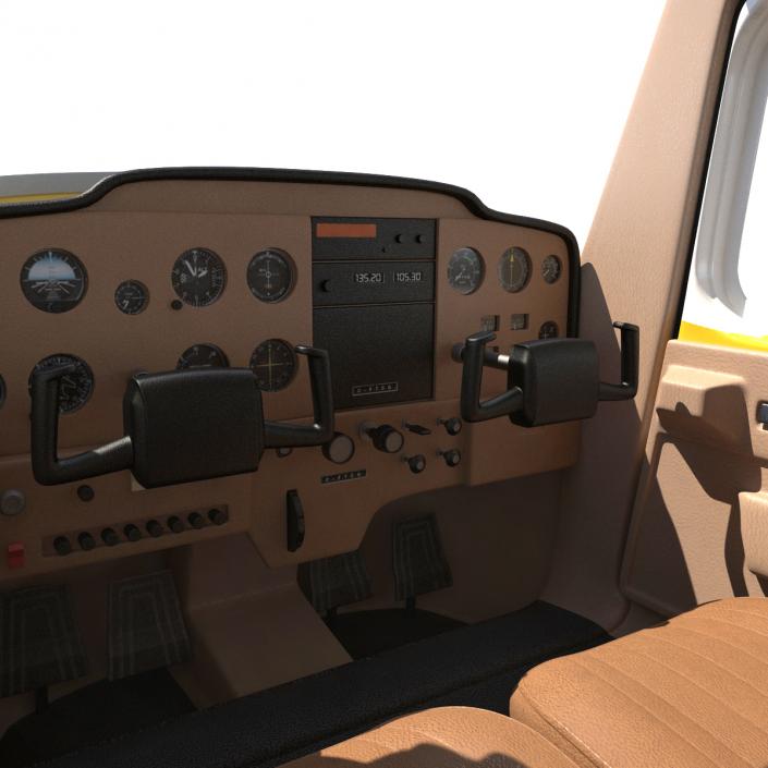 3D Cessna 150 Seaplane 3