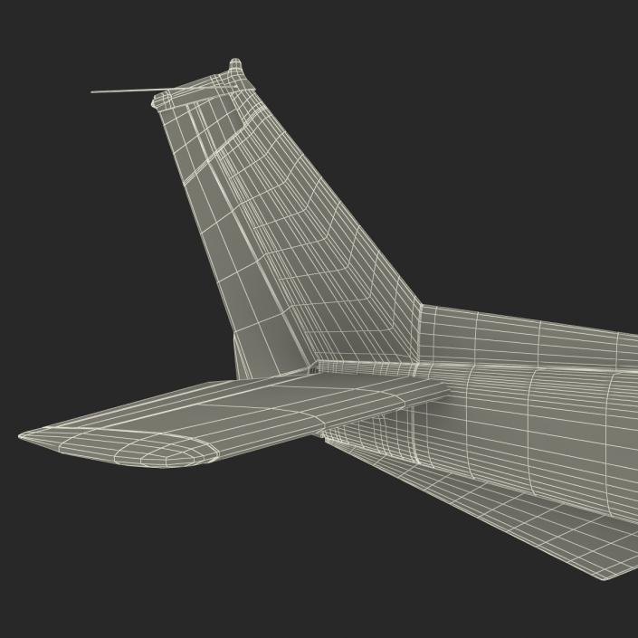 3D Cessna 150 Seaplane 3