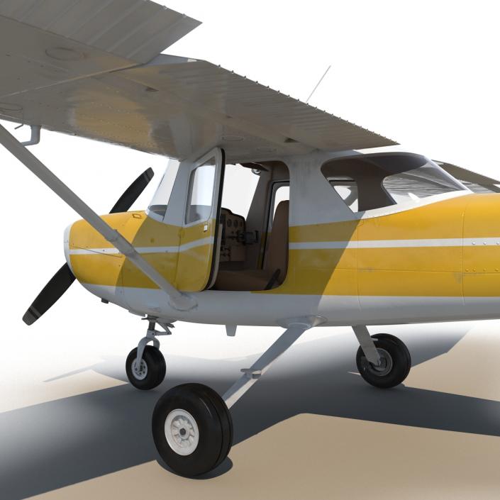 Cessna 150 Rigged 3 3D model