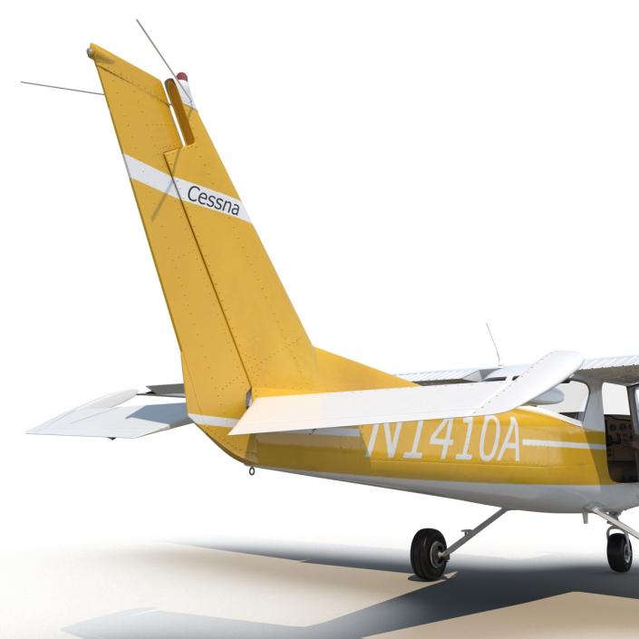 Cessna 150 Rigged 3 3D model