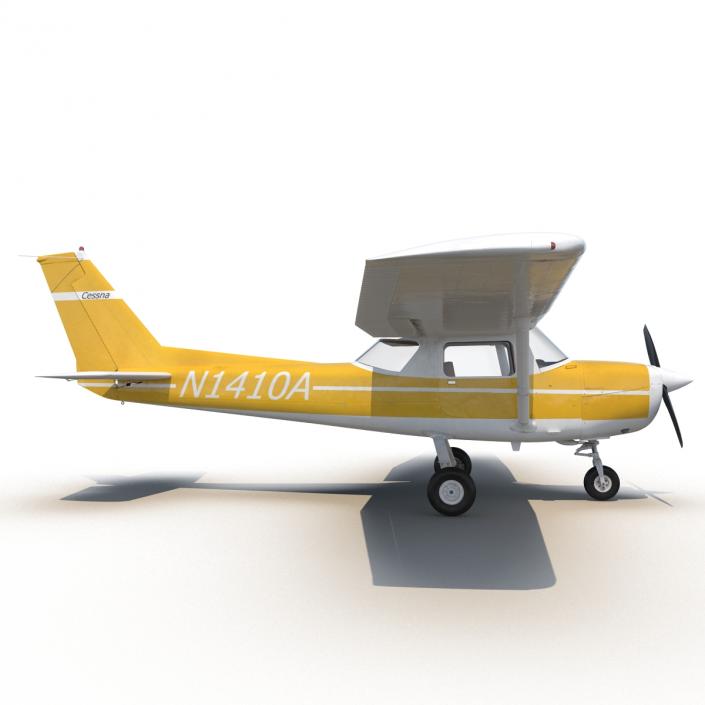 Cessna 150 Rigged 3 3D model