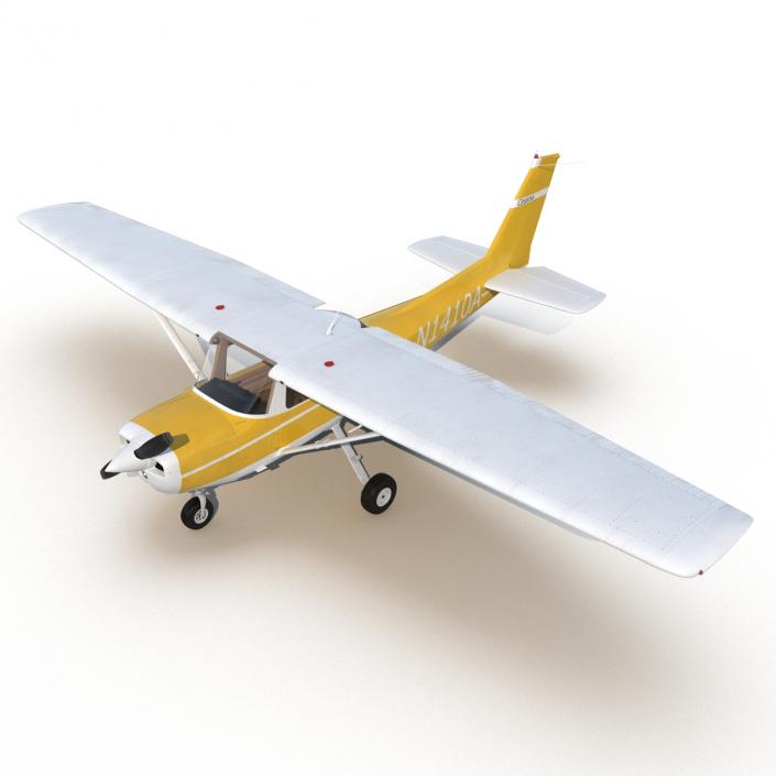 Cessna 150 Rigged 3 3D model