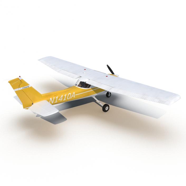 Cessna 150 Rigged 3 3D model