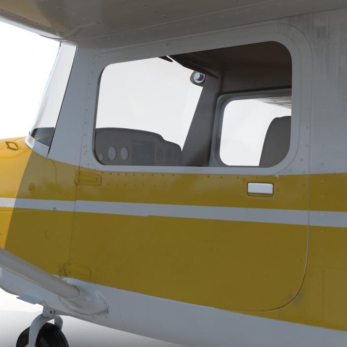 Cessna 150 Rigged 3 3D model