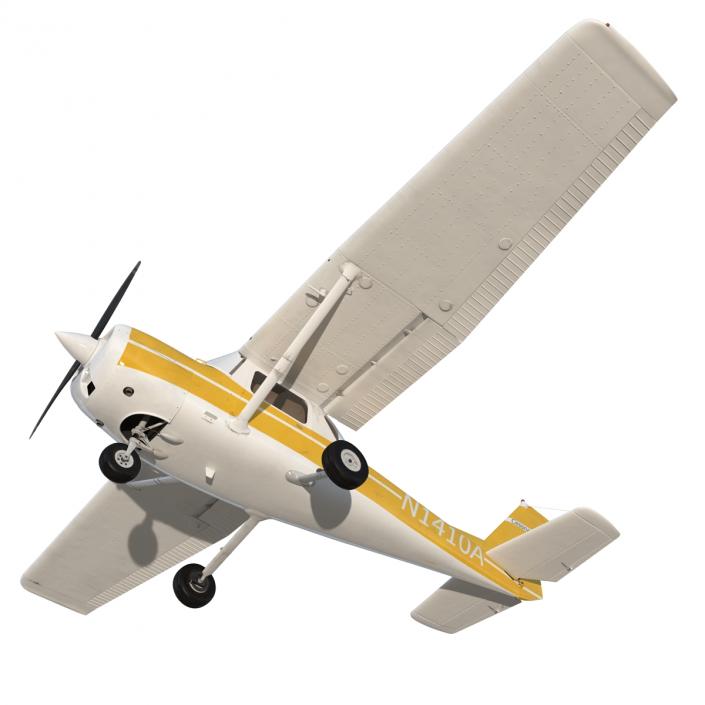 Cessna 150 Rigged 3 3D model