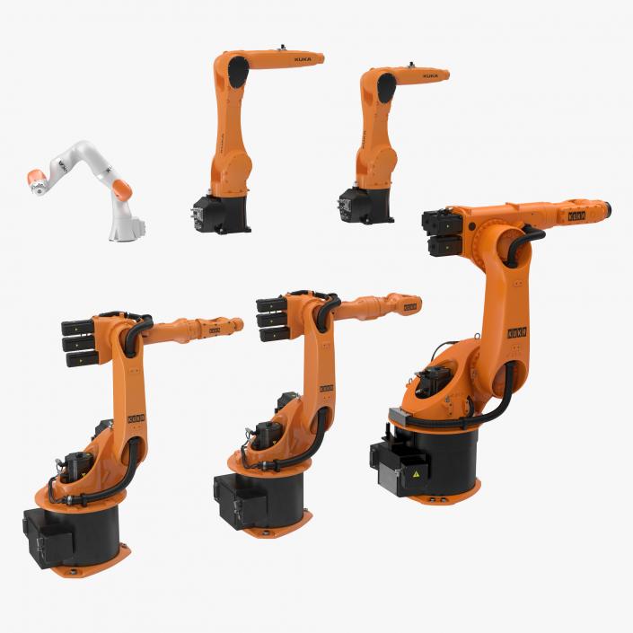 Kuka Robots Collection 3D