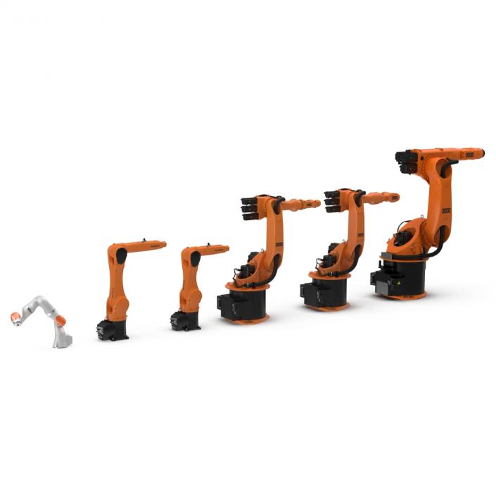 Kuka Robots Collection 3D