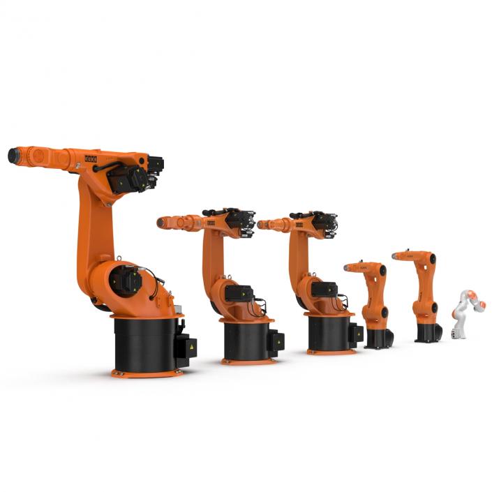 Kuka Robots Collection 3D