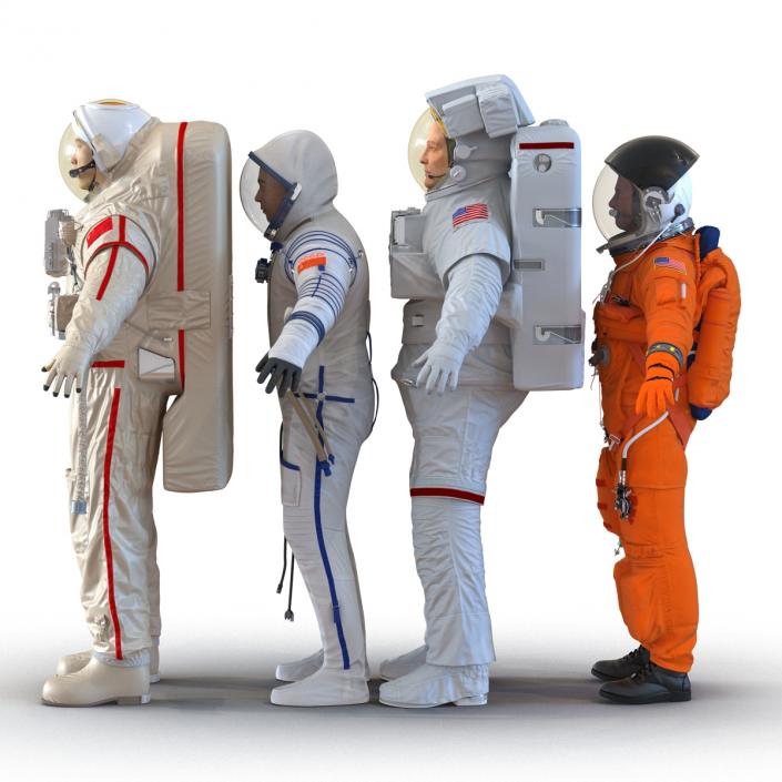 3D Astronauts Collection