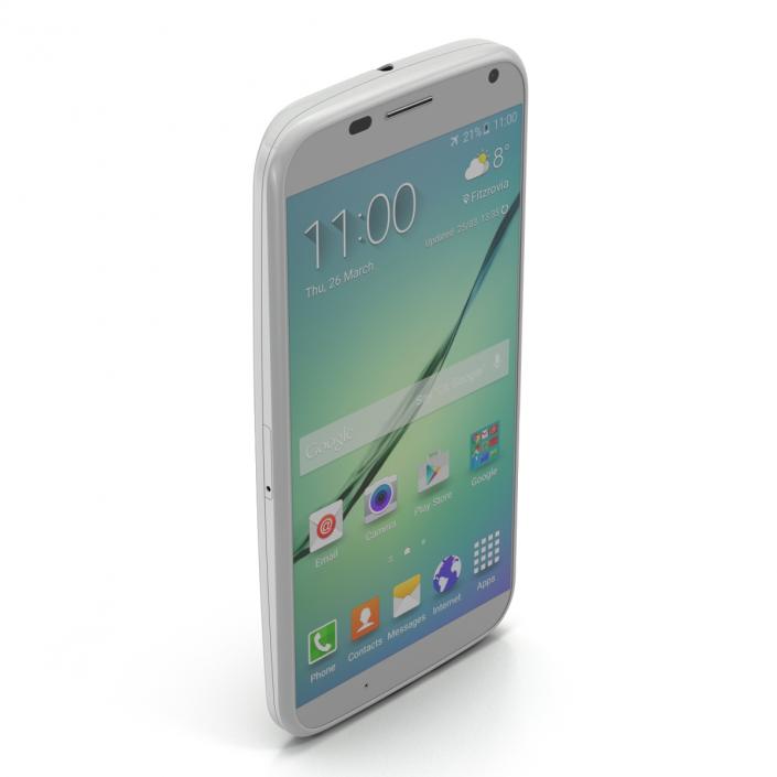 3D Motorola Moto X White