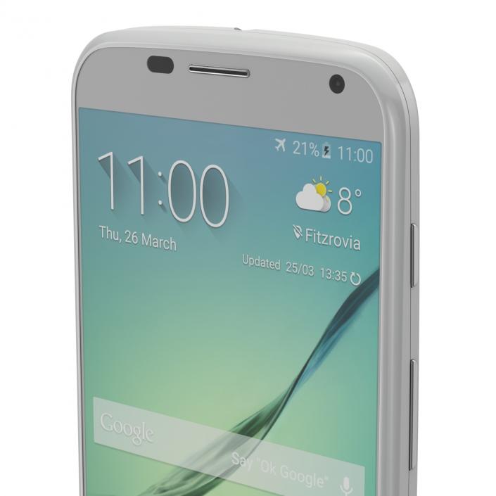 3D Motorola Moto X White