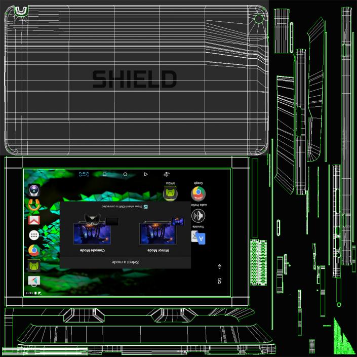 3D model Nvidia Shield Tablet