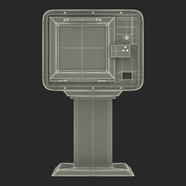 3D USA Today Newspaper Box model