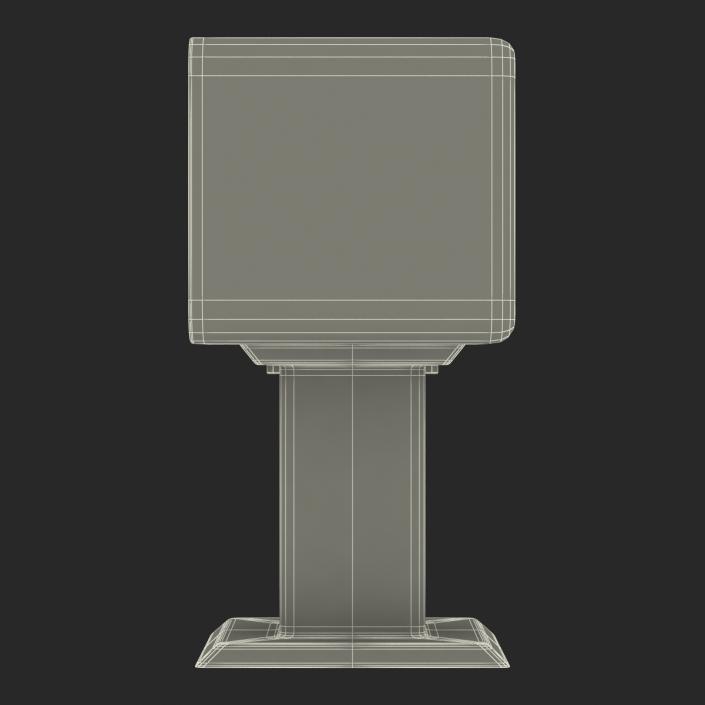 3D USA Today Newspaper Box model