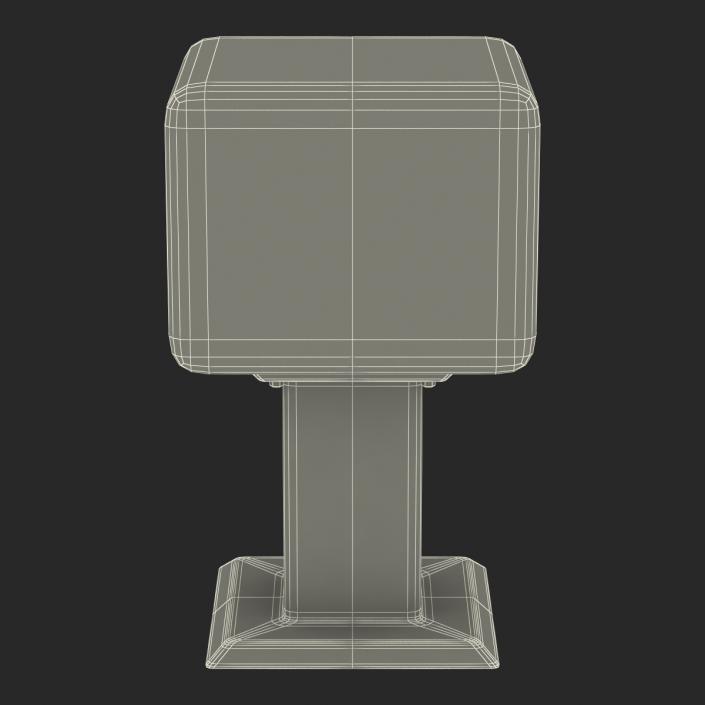 3D USA Today Newspaper Box model