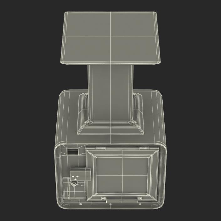 3D USA Today Newspaper Box model