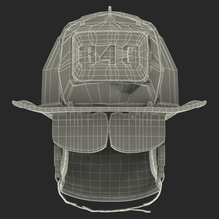 3D Fire Helmet 2 model