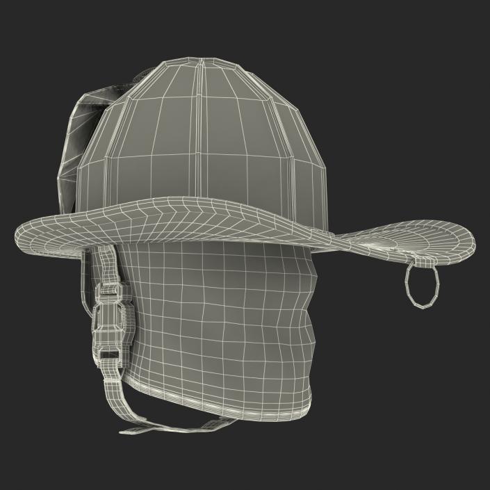 3D Fire Helmet 2 model