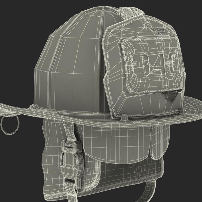 3D Fire Helmet 2 model