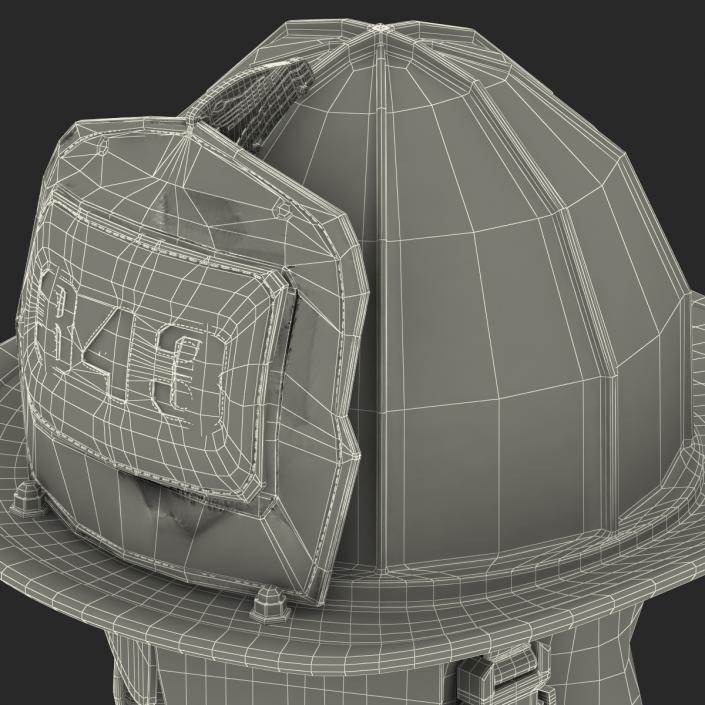 3D Fire Helmet 2 model