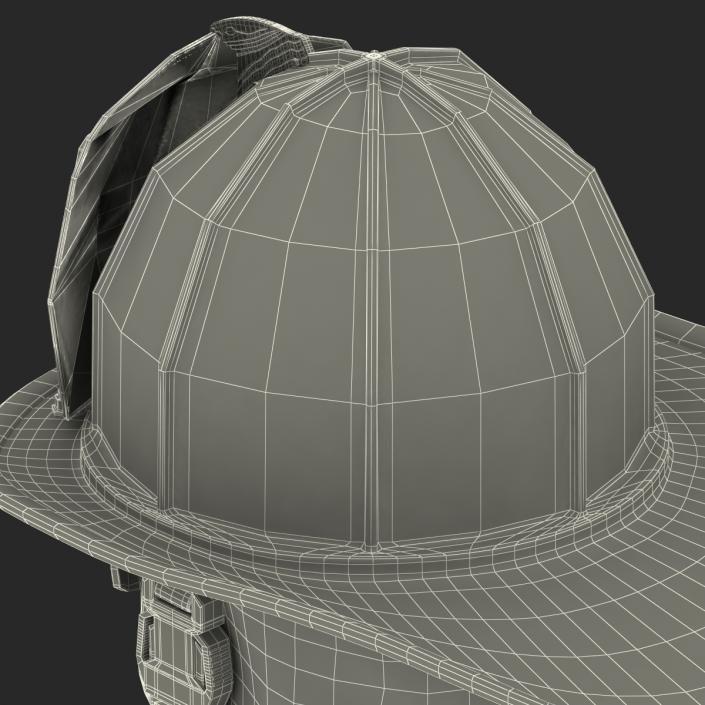 3D Fire Helmet 2 model