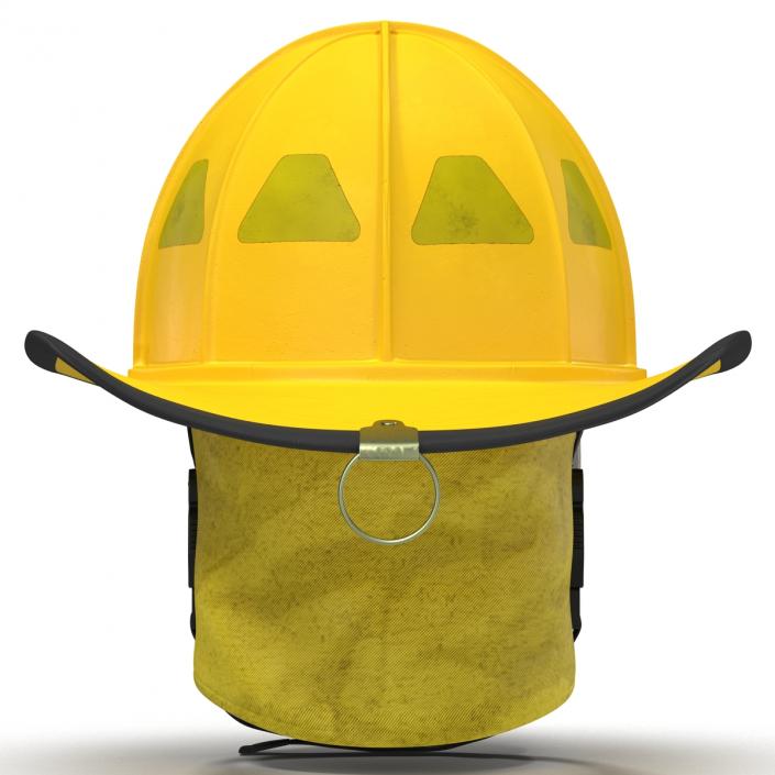 3D Fire Helmet 3 model