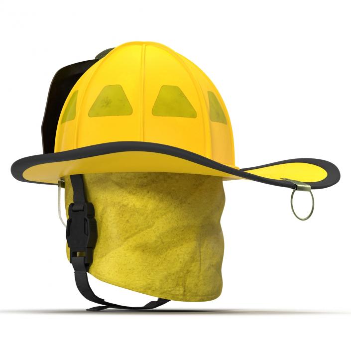 3D Fire Helmet 3 model