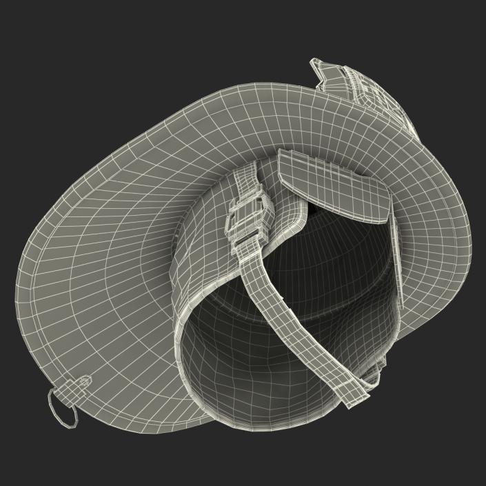 3D Fire Helmet 3 model