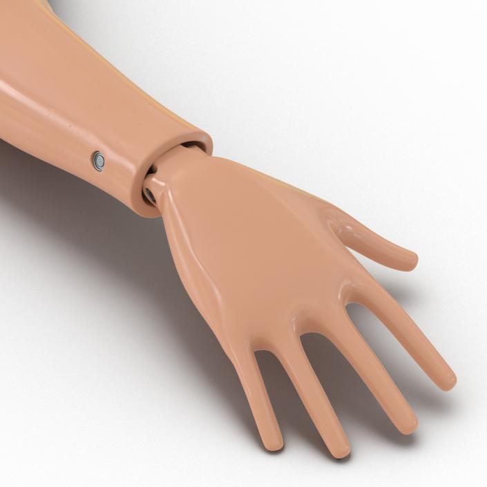 3D Crash Test Dummy Hand