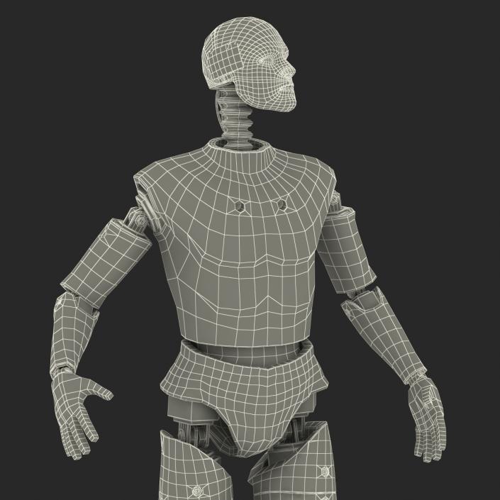 3D Male Crash Test Dummy Rigged model