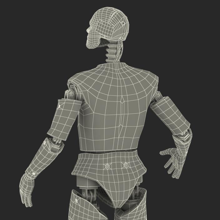 3D Male Crash Test Dummy Rigged model