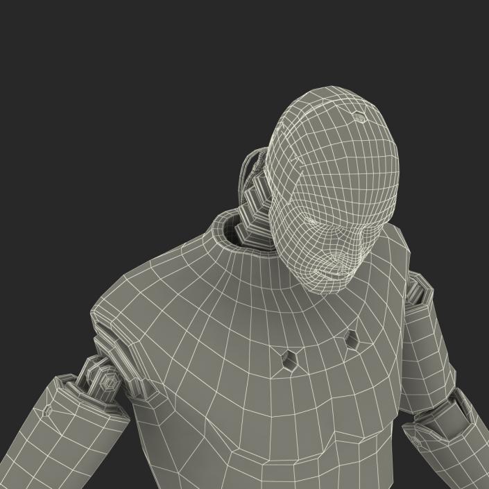 3D Male Crash Test Dummy Rigged model