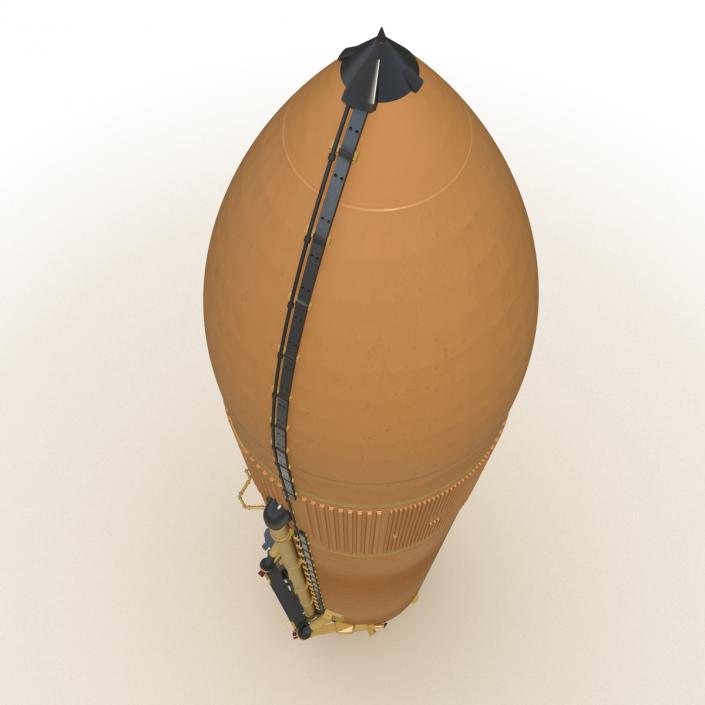 Space Shuttle External Tank 3D