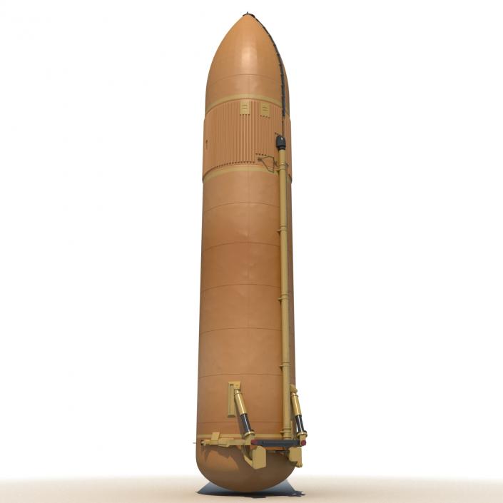 Space Shuttle External Tank 3D