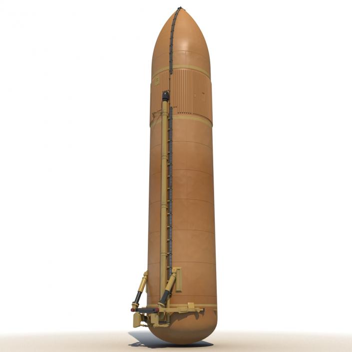 Space Shuttle External Tank 3D